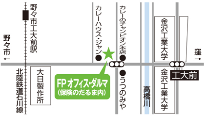 FPオフィス・ダルマ地図 株式会社だるま